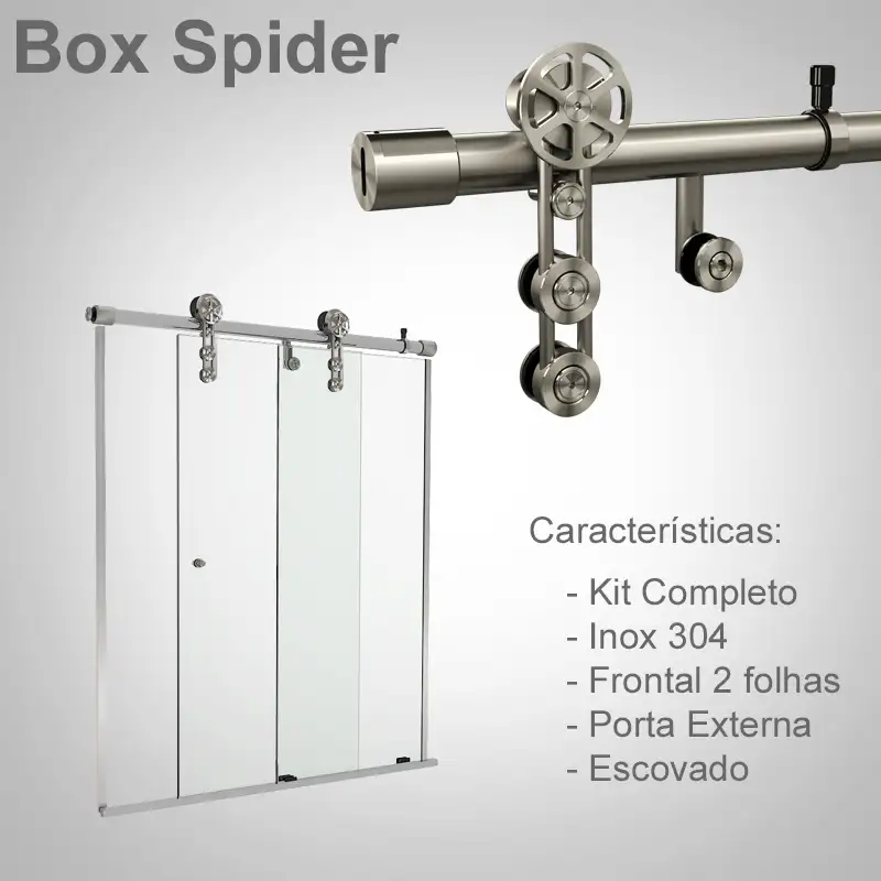 Frontal 2 Folhas Escovado